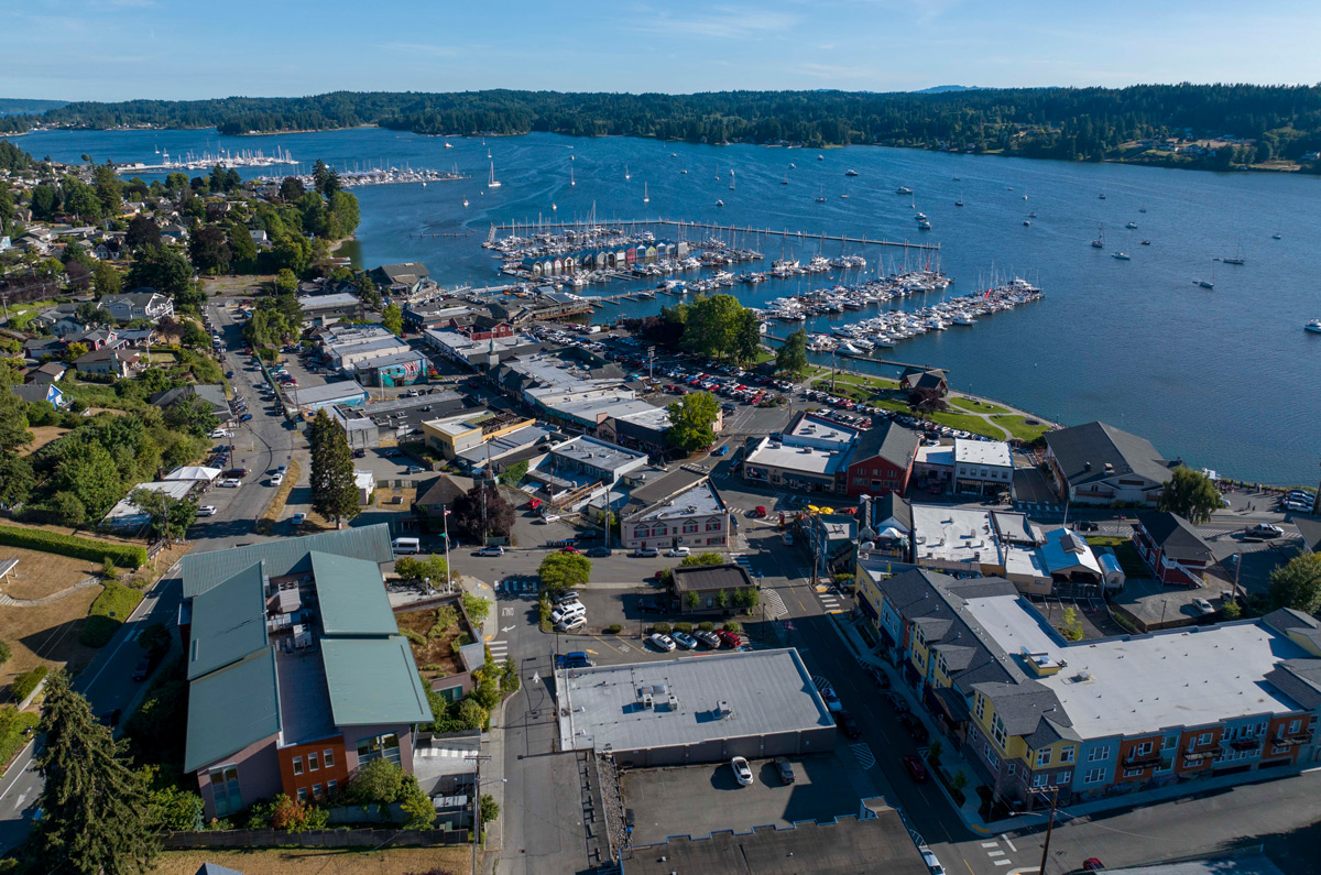 Poulsbo downtown waterfront
